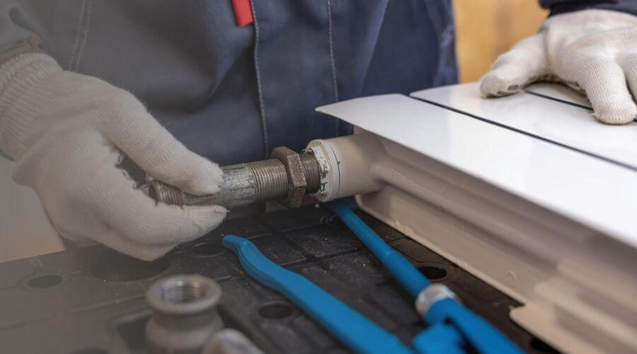 Professional water heater repair services in Edna, KS